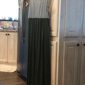 Ladies plus maxi dress